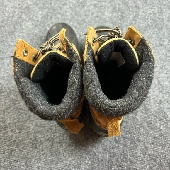 SOREL Women’s Slimpack II Lace Up Winter Snow Boot Tan/Black size: 8 - Picture 7 of 15